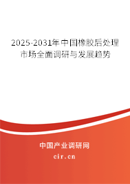 2025-2031年中國橡膠后處理市場全面調(diào)研與發(fā)展趨勢