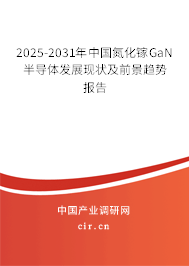 2025-2031年中國(guó)氮化鎵GaN半導(dǎo)體發(fā)展現(xiàn)狀及前景趨勢(shì)報(bào)告