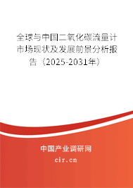 全球與中國二氧化碳流量計(jì)市場現(xiàn)狀及發(fā)展前景分析報告（2025-2031年）