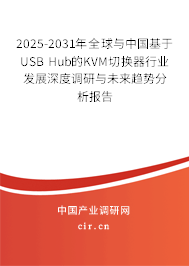 2025-2031年全球與中國基于USB Hub的KVM切換器行業(yè)發(fā)展深度調(diào)研與未來趨勢分析報告