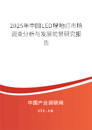 2025年中國LED埋地?zé)羰袌稣{(diào)查分析與發(fā)展前景研究報(bào)告