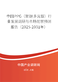 中國PPG（聚醚多元醇）行業(yè)發(fā)展調(diào)研與市場前景預(yù)測報(bào)告（2025-2031年）