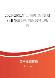 2025-2031年上海微型計(jì)算機(jī)行業(yè)發(fā)展分析與趨勢(shì)預(yù)測(cè)報(bào)告