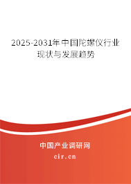 2025-2031年中國陀螺儀行業(yè)現(xiàn)狀與發(fā)展趨勢