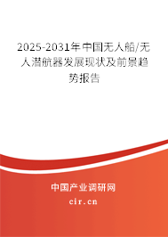 2025-2031年中國無人船/無人潛航器發(fā)展現狀及前景趨勢報告