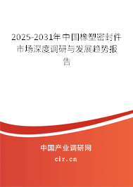 2025-2031年中國(guó)橡塑密封件市場(chǎng)深度調(diào)研與發(fā)展趨勢(shì)報(bào)告