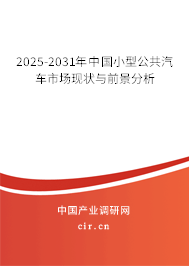 2025-2031年中國(guó)小型公共汽車市場(chǎng)現(xiàn)狀與前景分析