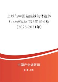 全球與中國(guó)粘結(jié)鐵氧體磁體行業(yè)研究及市場(chǎng)前景分析（2025-2031年）