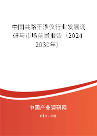 中國(guó)共路干涉儀行業(yè)發(fā)展調(diào)研與市場(chǎng)前景報(bào)告（2024-2030年）