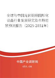 全球與中國光伏銅柵圖形化設(shè)備行業(yè)發(fā)展研究及市場前景預(yù)測報(bào)告（2025-2031年）