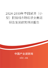 2024-2030年中國(guó)緊湊（小型）挖掘機(jī)市場(chǎng)現(xiàn)狀全面調(diào)研及發(fā)展趨勢(shì)預(yù)測(cè)報(bào)告