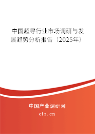 中國超導(dǎo)行業(yè)市場調(diào)研與發(fā)展趨勢分析報告（2025年）