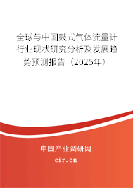全球與中國鼓式氣體流量計行業(yè)現(xiàn)狀研究分析及發(fā)展趨勢預測報告（2025年）