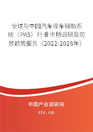 全球與中國汽車停車輔助系統(tǒng)（PAS）行業(yè)市場調(diào)研及前景趨勢報告（2022-2028年）