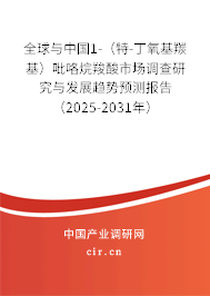 全球與中國1-（特-丁氧基羰基）吡咯烷羧酸市場調(diào)查研究與發(fā)展趨勢預(yù)測報(bào)告（2025-2031年）