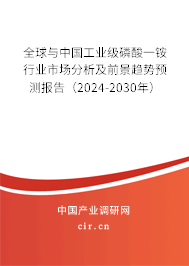 全球與中國工業(yè)級磷酸一銨行業(yè)市場分析及前景趨勢預測報告（2024-2030年）
