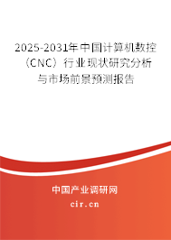 2025-2031年中國計算機數(shù)控（CNC）行業(yè)現(xiàn)狀研究分析與市場前景預(yù)測報告