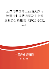 全球與中國(guó)陸上石油天然氣管道行業(yè)現(xiàn)狀調(diào)研及未來(lái)發(fā)展趨勢(shì)分析報(bào)告（2025-2031年）