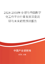 2024-2030年全球與中國數(shù)字化工作平臺行業(yè)發(fā)展深度調(diào)研與未來趨勢預(yù)測報(bào)告