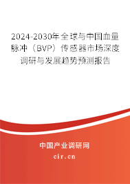 2024-2030年全球與中國血量脈沖（BVP）傳感器市場(chǎng)深度調(diào)研與發(fā)展趨勢(shì)預(yù)測(cè)報(bào)告